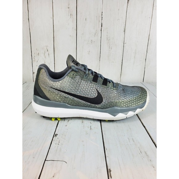 Nike Tiger Woods TW 15 Golf Shoes Men\'s Size 7 Gray Black No Insoles 704884 main image 12